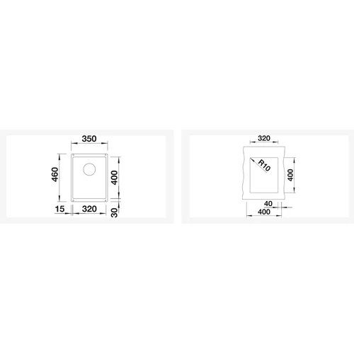 Plautuvė BLANCO SUBLINE 320-U 527343 image 2