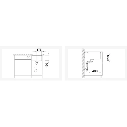 Plautuvė BLANCO SUBLINE 320-U 527343 image 3