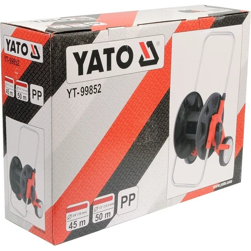 Yato 99852 Vežimėlis laistymo žarnai, 19 mm/20 m; 12,5 mm/50 m image 2