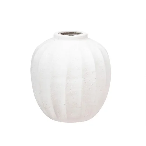 Vaza Amia, H 28 cm, Balta image 1