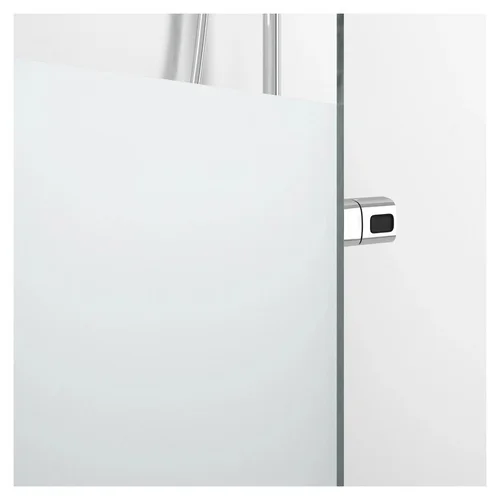 IDO Showerama 10-41 700 Pusapvalė dušo sienelė, dalinai matinis stiklas image 3