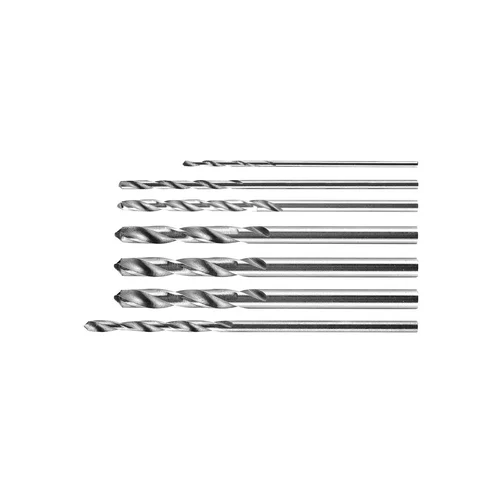 GRAPHITE Tikslieji grąžtai 0,8–3,2 mm, 7 vnt. image 1