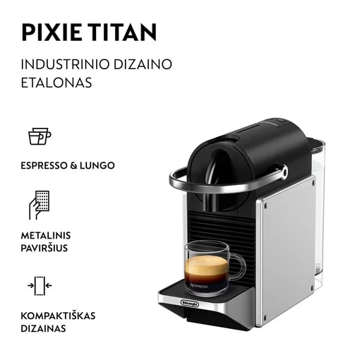 Nespresso EN127.S kapsulinis kavos aparatas Sidabro/Juoda image 1