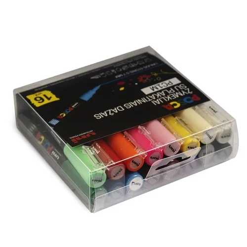 Posca PC-1M markerių rinkinys, 16 vnt. image 3