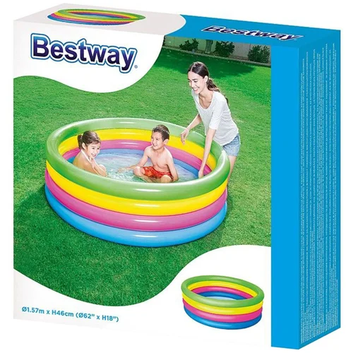 Bestway Pripučiamas baseinas 157 cm skersmuo image 3