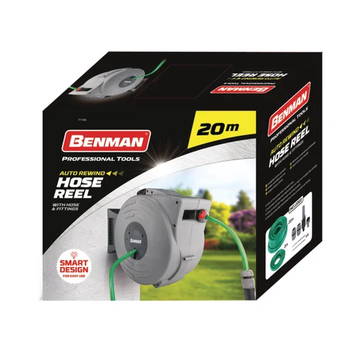 Benman 77081 Susivyniojančioji ritė 20 m žarna 1/2" image 2