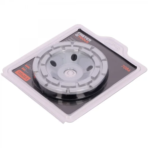 Faster Tools d-125mm diskas betono šlifavimui, dvigubi segmentai image 3