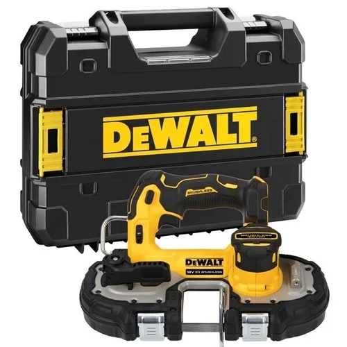 DeWalt DCS377NT-XJ akumuliatorinis juostinis pjūklas, 18 V image 1