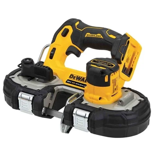 DeWalt DCS377NT-XJ akumuliatorinis juostinis pjūklas, 18 V image 2