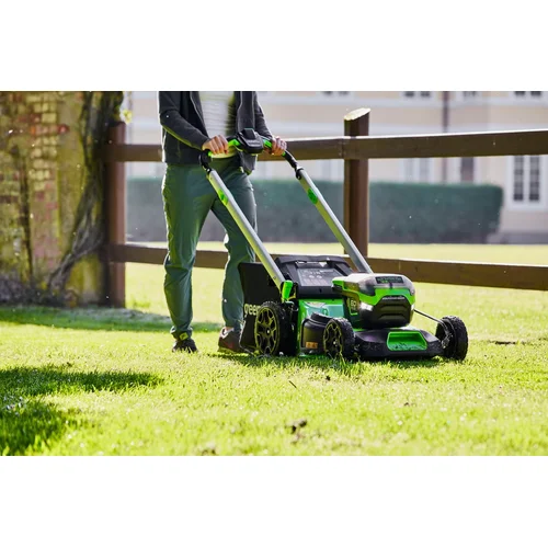 Greenworks GD60LM51SPK4 60 V 4,0 Ah 51 cm savaeigė vejapjovė image 2
