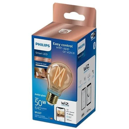 Philips Wiz Lemputė LED WiFi A60 E27 7W image 2