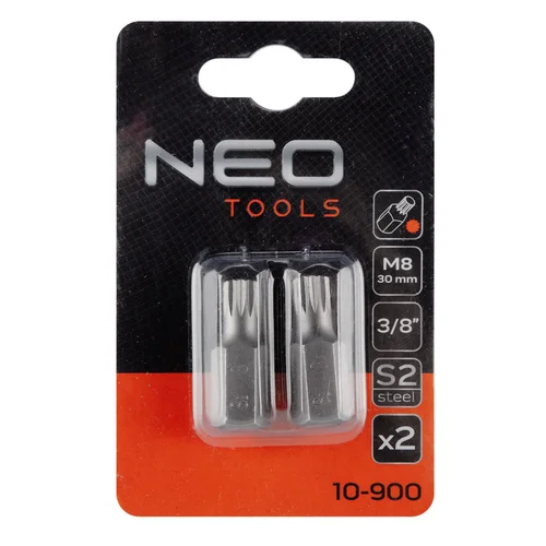 NEO Spline antgaliukai M8 x 30 mm, S2, 2 vnt. image 2