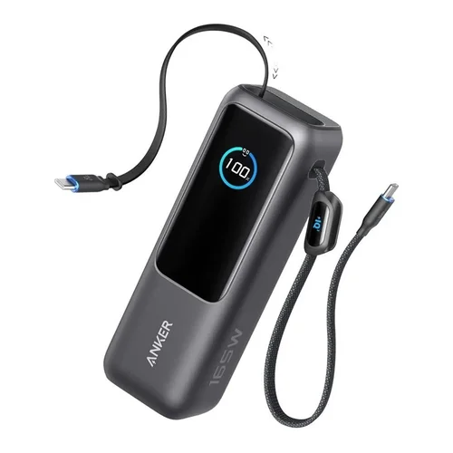 Anker A1695H11 Nešiojamas įkroviklis, 25000 mAh, 100W, Pilka image 1