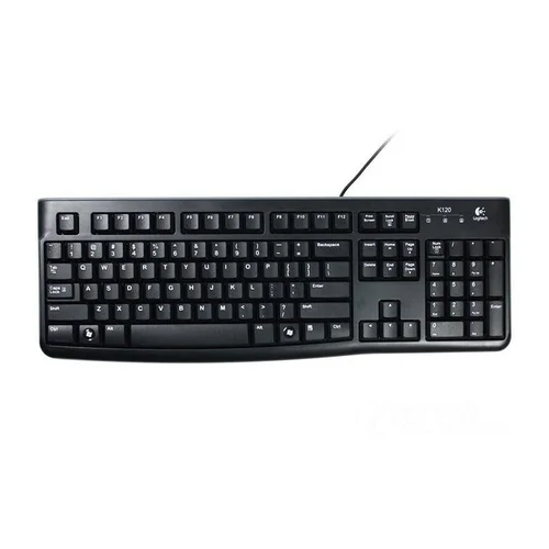 Logitech K120 EN/LT Laidinė klaviatūra Juoda 1.5 m kabelis image 1