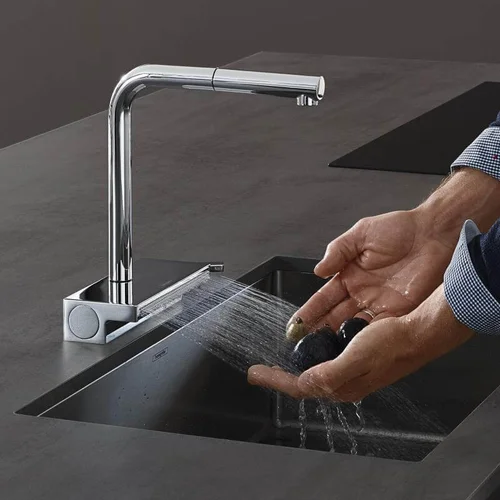 Hansgrohe Aquno Select M81 73830000 virtuvinis maišytuvas Chromo image 1