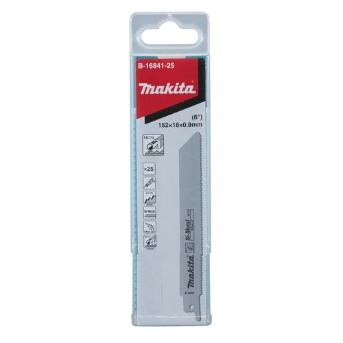Makita B-16841-25 BIM 152x0,9mm 14tpi, 25 vnt., metalui image 2