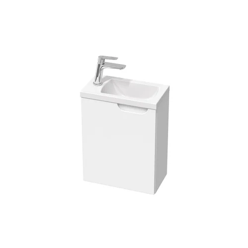 RAVAK SD Classic II 40 cm kairinė spintelė po praustuvu, balta image 1