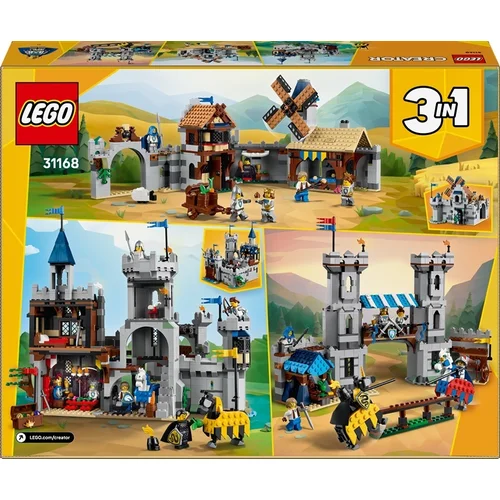 LEGO Creator 3in1 Viduramžių riterio pilis 31168 image 2