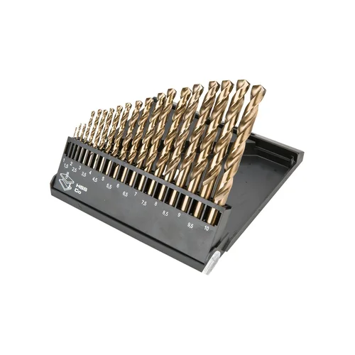 GRAPHITE Grąžtų komplektas HSS-Co 1.0–10.0 mm / 19 vnt. image 1