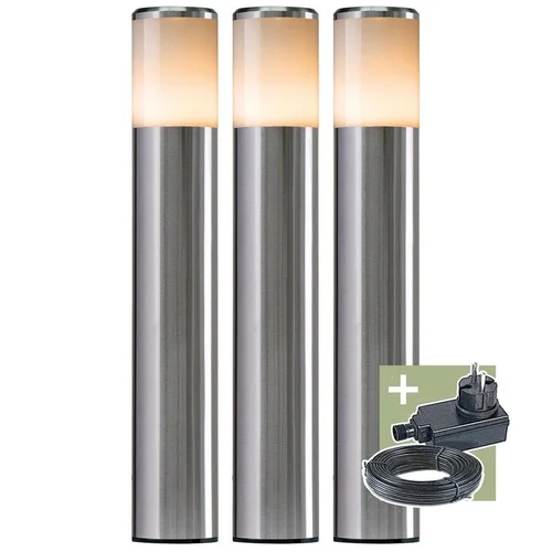 Ludeco STEN PL1013 LED IP44 sidabro image 1