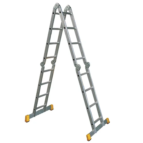 FORTE Kopėčijos aliuminės sulankstomos 4 dalių 4x4 237-468 cm image 1