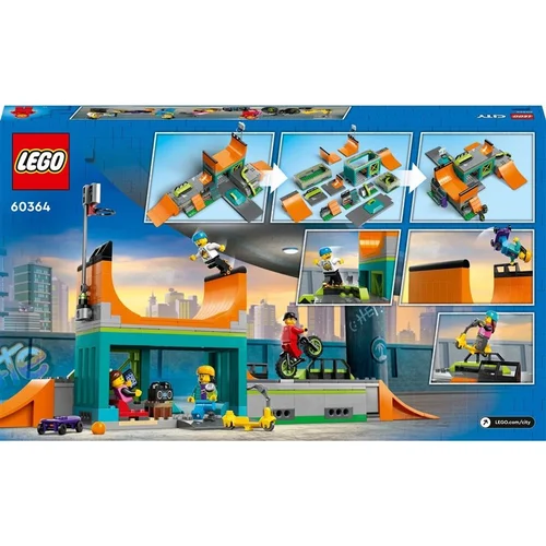 LEGO City Gatvės riedlenčių parkas 60364 image 2