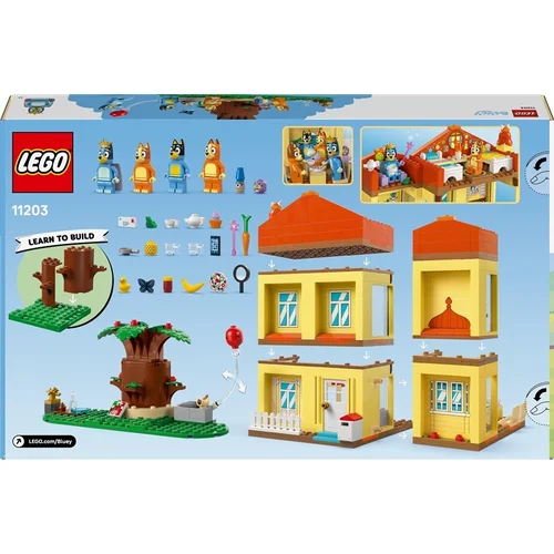 Konstruktorius LEGO® Bluey Bluey's Family House 11203 image 2
