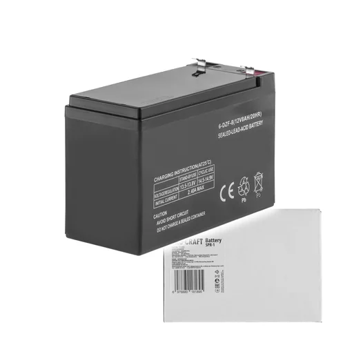 ProCraft SPR-1 Švino akumuliatorius 12 V 8 Ah image 1
