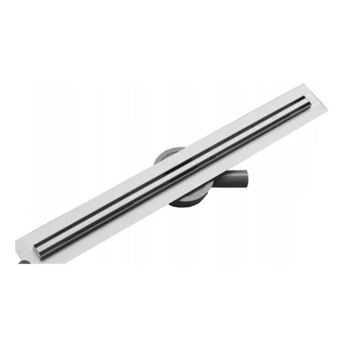 Bielbet Slim metalinis dušo latakas 70 cm Juoda image 1