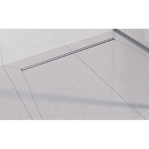 Bielbet Slim metalinis dušo latakas 70 cm Juoda image 2