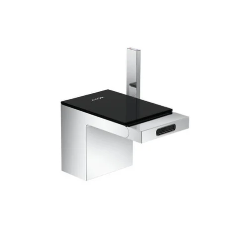 Hansgrohe Axor MyEdition bidė maišytuvas Chromo/juodo stiklo image 3