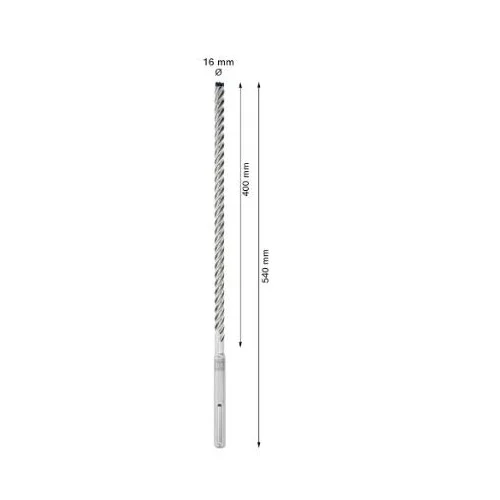 Bosch SDS-max-8X grąžtas betonui, 16x400x540 mm image 2