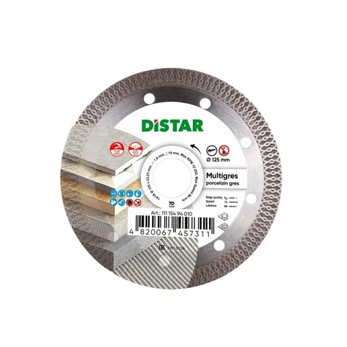 DISTAR MULTIGRES deimantinis diskas plytelėms, 125 mm image 1