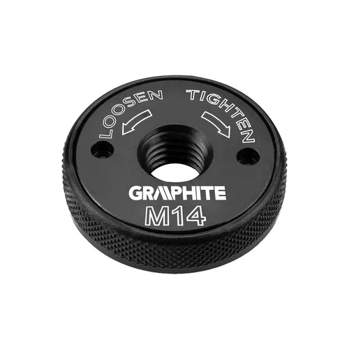 GRAPHITE Greito veikimo veržlė kampiniam šlifuokliui M14 image 1