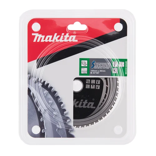 SPECIALIZED Pjovimo diskas 150X1.4X20mm -15° T52 Makita B-47167 image 2