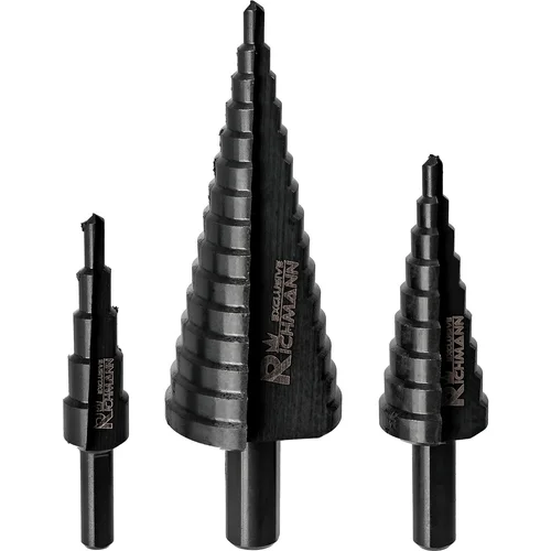 Richmann Žingsniniai grąžtai „RICHMANN“ 4-32 mm, 3 vnt. image 1