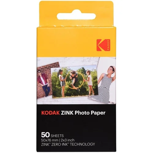 Kodak Zink momentinės fotoplokštelės, 50 vnt. image 1