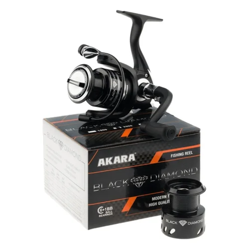 Beinercinė Ritė AKARA Black Diamond 3000 6+1BB, 5,1:1 image 3