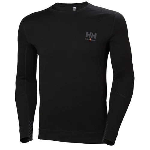 Apatiniai marškinėliai HELLY HANSEN Lifa Merino Crewneck, Juodi, S image 1