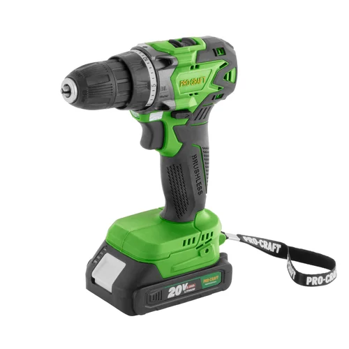 ProCraft PA20BL 20 V Akumuliatorinis gręžtuvas-suktuvas image 2