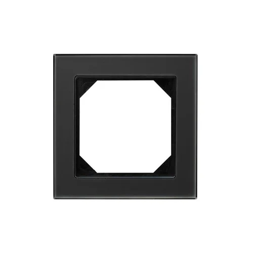 LIREGUS EPSILON vienvietis rėmelis, juodas matinis stiklas image 1