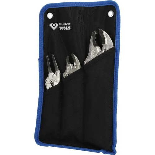 Brilliant Tools Užspaudėjų rinkinys 3 vnt. image 2
