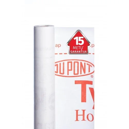 Vėjo izoliacinė plėvelė TYVEK Housewrap 175 μm, 3×50 m image 1