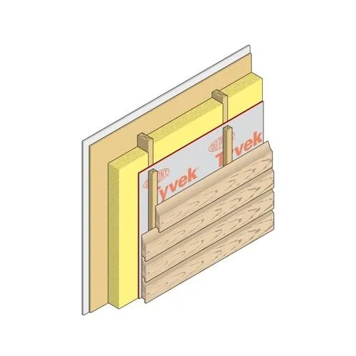 Vėjo izoliacinė plėvelė TYVEK Housewrap 175 μm, 3×50 m image 2