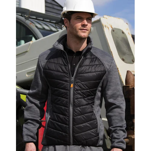 Result R314X vyriška striukė 3XL Black/Grey Marl image 2