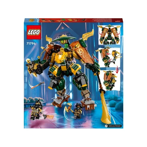 LEGO 71794 Lloyd and Arin nindzių komandos robotai image 2