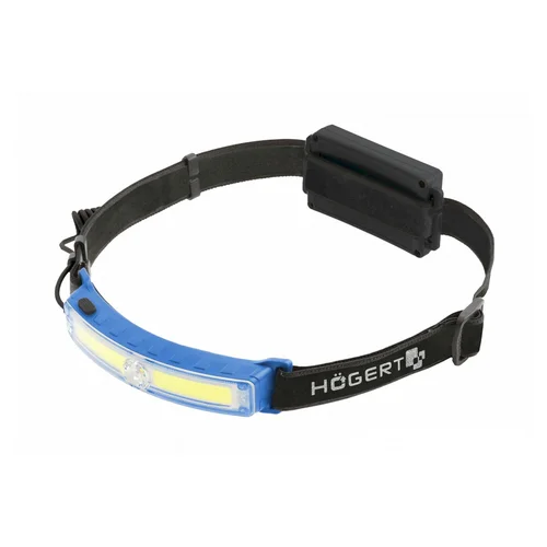Hogert technik XPG LED-COB lempa ant galvos 380LM (1200mAh) įkraunama image 1