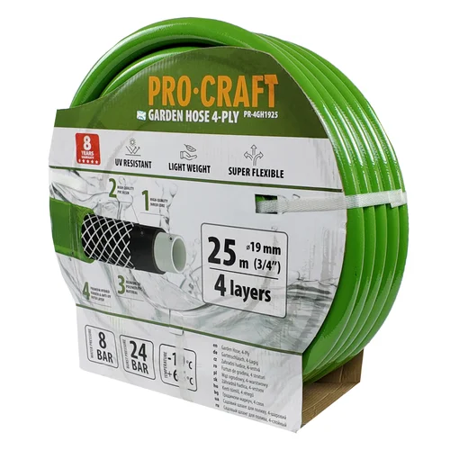 ProCraft PR-4GH1925 sodo žarna 25 m 19 mm Žalia image 3