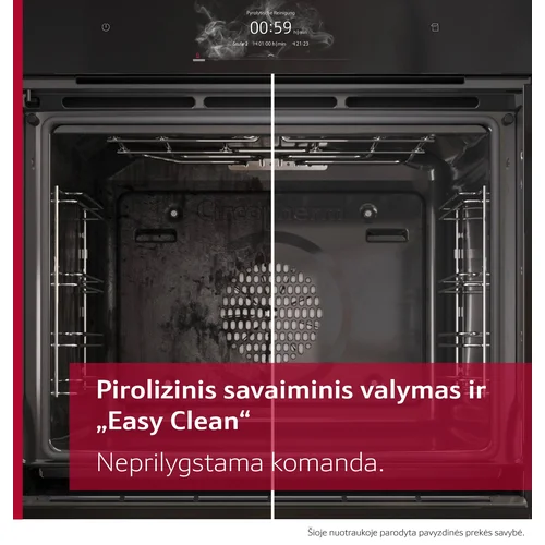 Įmontuojama orkaitė Neff B24CR71N0, 71 l image 3