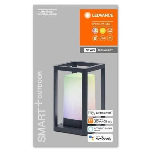 Ledvance Garden Light USB LED Lauko šviestuvas Juoda image 3